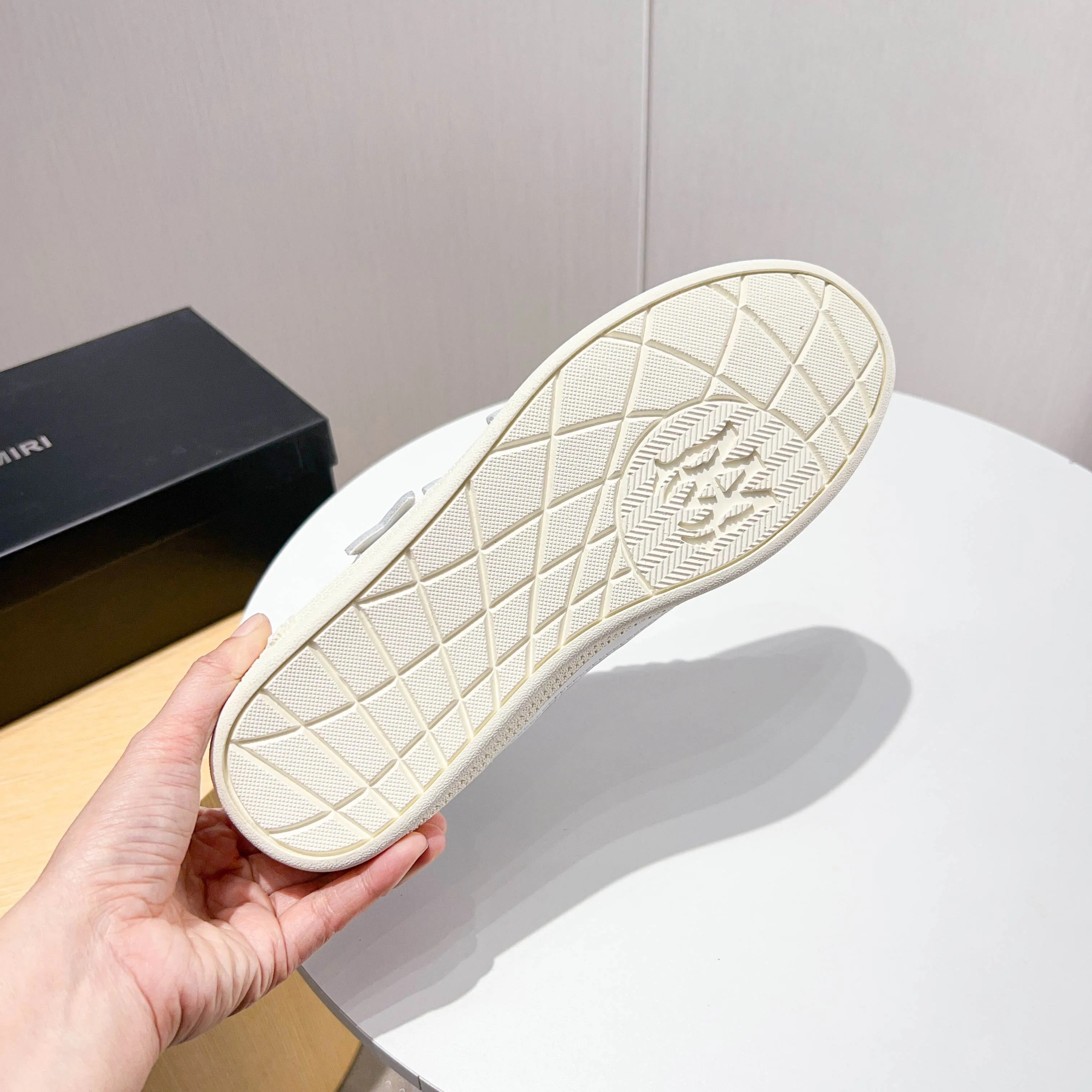 Men's shoes 💰420 [New style] 🌲🌲Balmain - New Amiri trendy shoes, low-top casual sports shoes, the same style as celebrities, made of selected pebbled cowhide and frosted cowhide, original outsole, comfortable on the feet, high-end workmanship, welcome to buy. Size: 39-45 (46 customized)